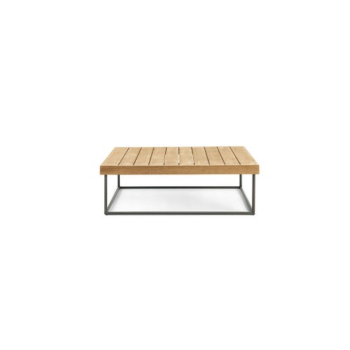 Masuta de cafea Ethimo colectia Allaperto Mountain Tartan, dreptunghiulara